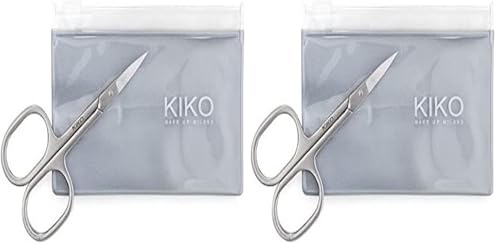 KIKO Milano Nail Scissors | Professional Steel Nail Scissors (Pack of 2)