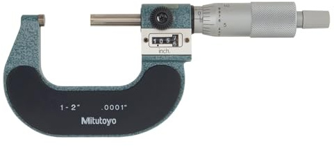 Mitutoyo 193-212 Bügelmessschraube mit Ratschentrommel, 25-50 mm