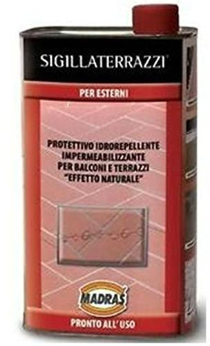 SIGILLATERRAZZI PROTETTIVO IDROREPELLENTE IMPERMEABILE PER BALCONI, TERRAZZI E PAVIMENTI