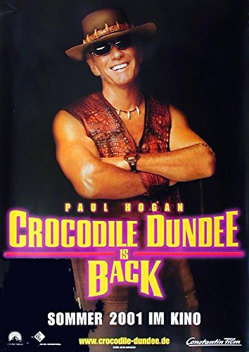 Crocodile Dundee in Los Angeles: Teaser (2001) | original Filmplakat, Poster [Din A1, 59 x 84 cm]
