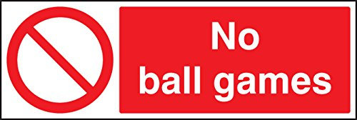 Nouvelle-Calédonie Signes gaz réfrigérants G Jeux de ballon interdit, autocollant en vinyle, 300 mm x 100 mm