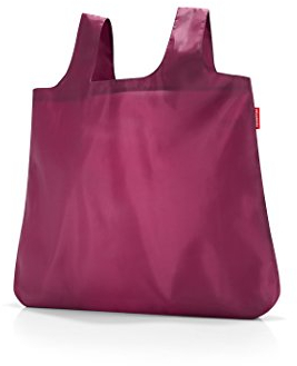 reisenthel mini maxi shopper pocket damson Maße: 45 x 53,5 x 7 cm / Volumen: 15 l / waschbar bei 30 °C