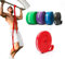 ActiveVikings® Pull-Up Fitnessbänder | Perfekt für Muskelaufbau und Freeletics Calisthenics | Fitnessband Klimmzugbänder Widerstandsbänder (A - Rot : X-Light (Sehr Leichter Widerstand))