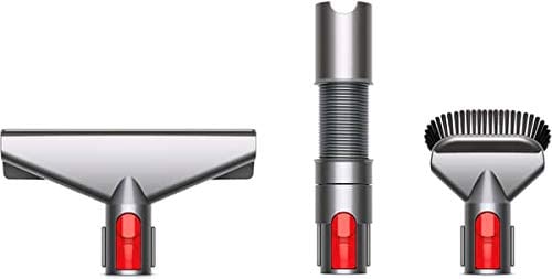 Dyson Juego de Cuidado del hogar (con Boquilla para tapicería, Cepillo Extra Duro y Manguera de extensión, Apto para Todos los Modelos V7, V8 y V10)