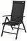 Doppler Expert Multipositionssessel, anthrazit/schwarz aus Aluminium & Textilene 75x60x110 cm, klappbar, Klappstuhl, Klappsessel