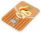 TM Electron TMPBS028 Bilancia da Cucina con Display Digitale, Ultra Sottile Vintage, 4 Sensori, Torna a 0, Ideale per Pasticceria e Cibo, Plastica, Design Pere