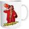 Uglyshirt89 Baywatch Tasse | Kaffeetasse Teetasse Geschenk David Hasselhoff Lifeguard Retro Kult | M2