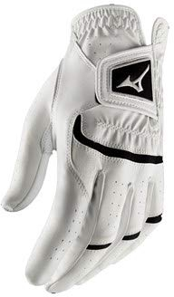 Mizuno Elite Golfhandschuh für Herren, rechte Hand (für Linkshänder), Weiß, Größe M / L