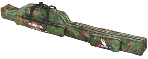 Allround Rutenfutteral mit 2 Kammern 130cm camo