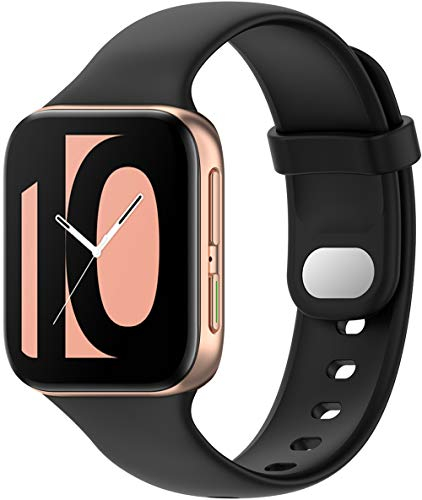 Shieranlee Silicone Armband kompatibel mit Oppo Watch 46mm,Silikon Fitnesstracker Sportarmband