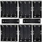 GTIWUNG 8Pcs 18650 Battery Holder Case,1/2/3/4 x 3.7V DIY Batteries Case with Pin, 18650 Battery Case Box+ 4Pcs Croc Clips Alligator Clip Clamps+ 2Pcs 18650 Battery Storage Case