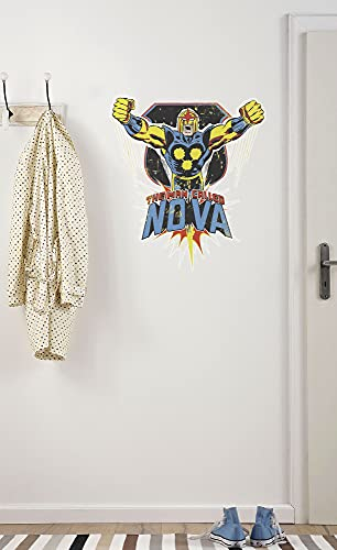 Komar Marvel Wandtattoo Nove Comic Classic - 50 x 70 cm (Breite x Höhe) - 1 Teile - Deco-Sticker, Wandaufkleber, Wandsticker, Wanddeko, Kinderzimmer - 14088h