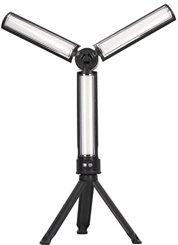 Three Side Folding Led Work Light Portable Usb Rechargeable Camping Light with Tripod Suitable for Outdoor Shooting