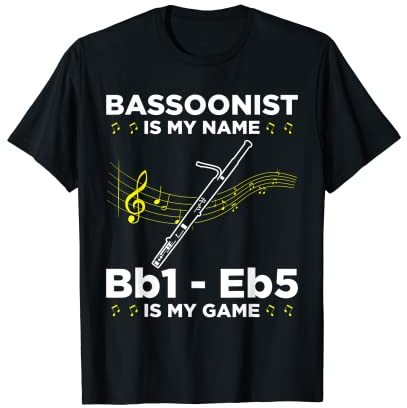 Fagott für Fagott Spieler Fagott Musiker Fagott Fagott T-Shirt