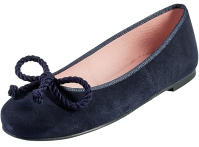 PrettyBallerinas Ballerina Angelis, Rauleder, Blau, Damen EU 39