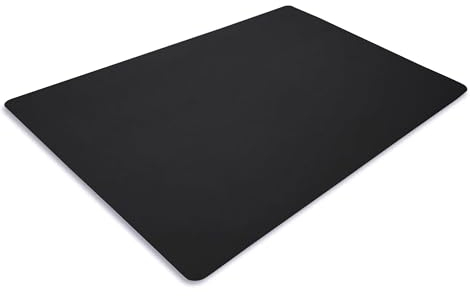 Pagnanno. Chopping Board-Catering Cutting Set-Kitchen Board-Glass Worktop Savers-Sink Chopping Board-Large-Worktop Protectors Heat Resistant- Black Design (Design 12, 50 x 40 cm (Pack of 1))