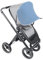 Liebes von priebes SUNNY | Sonnendach für Kinderwagen, Buggy mit UV-Schutz 50+ | reißfester Sonnenschutz | Sonnenverdeck leichte Montage & Waschbar & | Universal geeignet