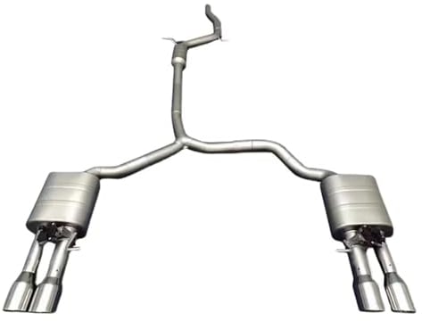 Auspuff kompatibel for Skoda Octavia 2014–2017, Rennwagen-Auspuffanlage, Escape-Edelstahl-Auspuffrohr