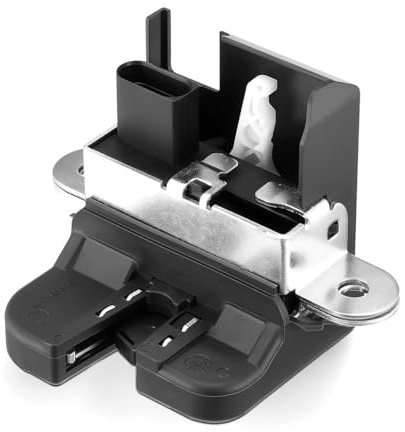Rear Tailgate Boot Lock Latch Actuator for Golf MK5 MK6, TOURAN, Passat B6 B7, Polo 6R, Seat Altea Leon - Trunk Lid Liftgate Lock - Replacement for 1T0827505H, 1T0827505F9B9, 5K0827505A