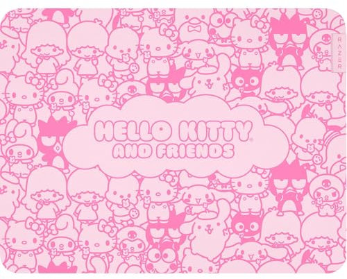 Razer Gigantus V2 Cloth Gaming Mouse Pad (Medium): Textured MicroWeave Cloth Surface - Thick, High-Density Rubber Foam - Non Slip Base - Hello Kitty & Friends Edition