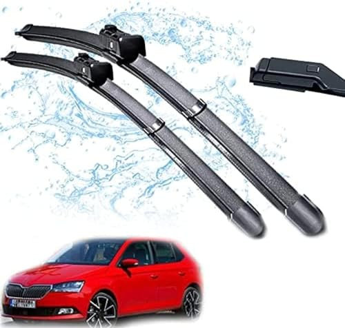 baobeini Scheibenwischer blätter Scheibenwischer Kompatibel Scheibenwischerblätter FÜR Skoda Fabia NJ MK3 2015 2016 2017 2018 2019 2020 24+16