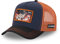 Casquette Homme Dragon Ball Z, Casquette Trucker Goku, Originale Anime Manga, Violet/Noir TU