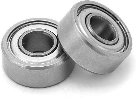 MR104-Lager, Edelstahl-Metallkugellager, 10-teiliges Set, 4 X 10 X 4 Mm, Hohe Geschwindigkeit, Doppelte Dichtung, Wasserbeständig, Praktischer Austausch