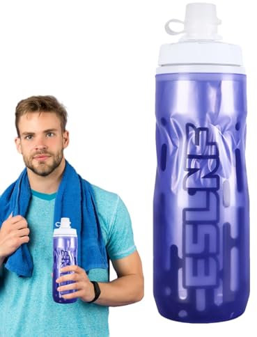Sportflasche – Fahrradflasche, Mountainbike-Trinkflasche | Leichte Thermosflasche für Fahrrad, Farbwechsel, Staubdichte Fahrradflasche für Radfahren für Cor