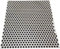 GUTIXI Abflussabdeckungen, quadratisches Abflusssieb, 304 Edelstahl, Abflusssieb, 5 mm Loch, Netz-Abflussschutz für den Innen- und Außenbereich, Dusche, Küche, Spüle (20 x 20 cm)