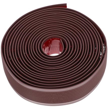 Housoutil Rutschfeste Treppenstufen Pvc Selbstklebend Weich Gummibelag Treppenschutz Flexible Kantenleiste Für Sicherheitsstufen Braun Einstellbar Einfach Zuschneidbar