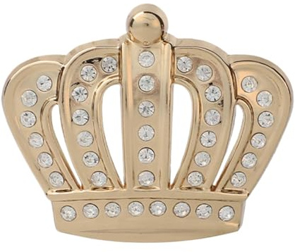 Auto Aufkleber Krone von Bling Crystal Crown-Car-Emblem-Portable Crystal Car Basket Emblem | Crom Emblem Krone Auto BADMY AVIDER PER, MOTORHOME,
