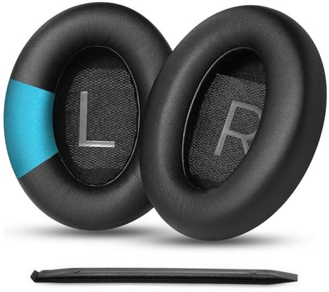 YunYiYi NC700 Replacement Earpads Compatible with Bose 700 NC700 Wireless Headset, Ear Pads Cushions with Softer Memory Foam High Density Noise Cancelling Foam, Added Thickness (Black)