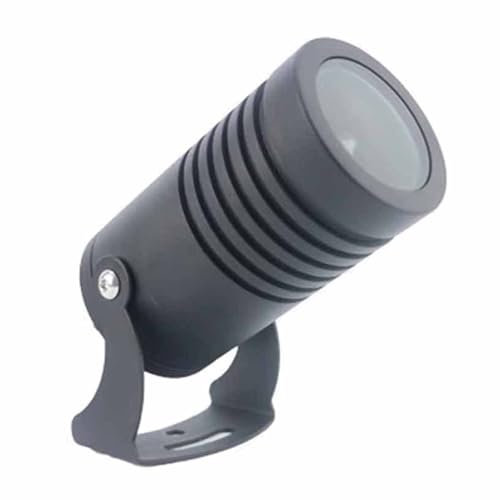 OrbitCob® LED Außenstrahler IP67 Aluminium Enger Strahl Verstellbar für Fassaden/Garten, Weitwurf-Lichtsäule mit Wasserdicht(Warmweiß 3000 K,10W(AC85-265V))