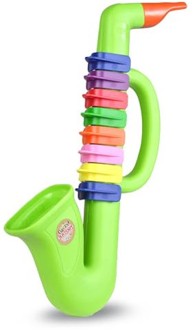 Bontempi | 8-Tonfarbige Saxophon 280mm, Musikalisches Spielzeug für Kinder ab 3 Jahren