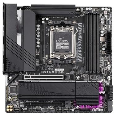 WLTDYZZLDN Scheda Madre Fit for GIGABYTE B650M AORUS Elite 12+2+2 Phase Power Micro-ATX AMD B650 DDR5 6600(OC) MHz M.2 USB3.2 192G Socket AM5 Motherboard