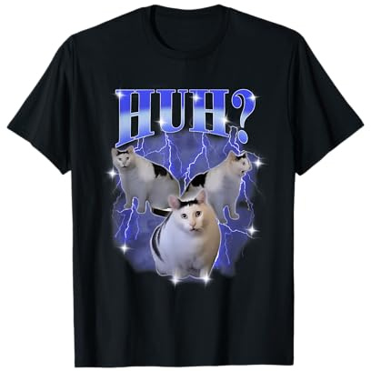 Huh Silly Cat Meme Lustig Seltsam Bootleg Specific Dank Meme T-Shirt
