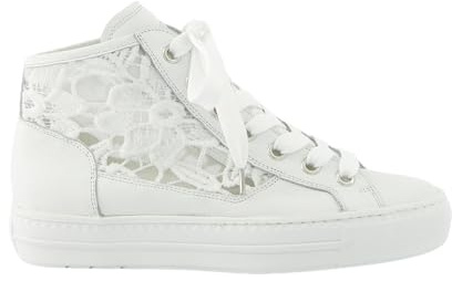 Paul Green Damen - Sneaker 5548-009 in weiß Glattleder