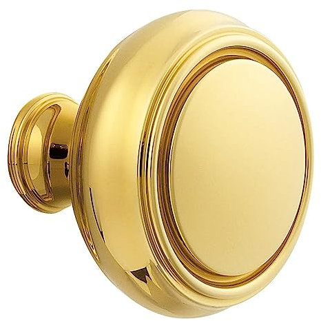 Baldwin 5068031IMR Single 5068 Knob Less Rose Unlacquered Brass Finish