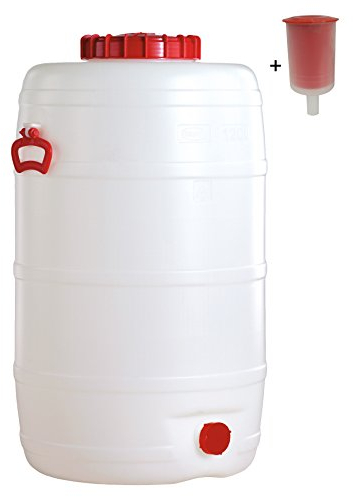Graf Getränkefass Rund 120 Liter mit Gärspund