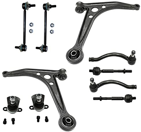 2x Querlenker 2x Traggelenk 2x Spurstange 2x Koppelstange Vorderachse für Ford Galaxy für Seat Alhambra für VW Sharan