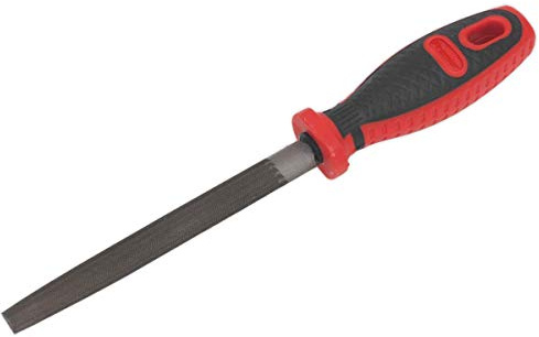 Sealey AK5801 Half-Round Engineer's File, Multi-Colour, 150 mm