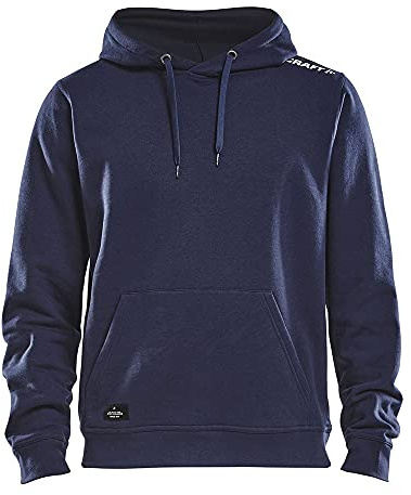 Craft Community Hoodie für Herren | Größe 3XL | Navy | Hoodie Herren | Sweatjacke Herren mit Kapuze | Kapuzenpullover | Sweatshirt | Mikrofaser-Baumwolle-Mix