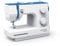 bernette sew&go 5 - Freiarm Nähmaschine, einfache Bedienung, Einfädelhilfe, Fadenabschneider, 23 Nähprogramme, 4 Nähfüße, Stichlänge/Stichbreite/Nähfußdruck einstellbar