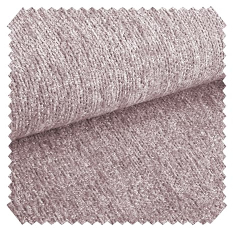 novely® exquisit TESSANO - Samtweicher Chenille-Polsterstoff in 3D-Optik - Schwer Entzündbarer Möbelstoff - Pflegeleichte Meterware 1lfm | Farbe: 08 Malve Pastell Lila