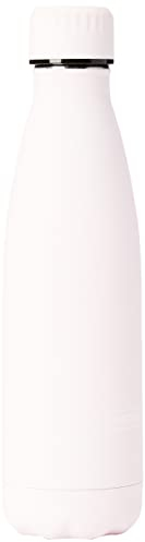 NERTHUS Fih 715 Bouteille Double Paroi en Acier Inoxydable Pastel Rose Froid 500 ML sans Bpa 18/8 Rose