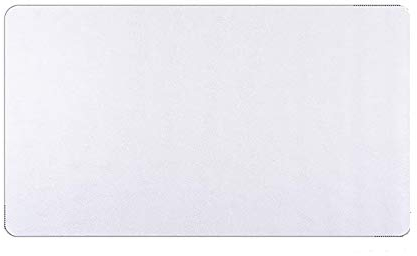 SagaSave Lot de 10 tapis de souris blancs vierges pour impression par sublimation