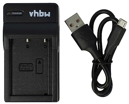 vhbw Chargeur USB Compatible avec Fuji/Fujifilm X-T30 II caméra, Action-cam - Chargeur, témoin de Charge