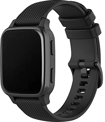 Armband für Garmin Venu 2 Plus/Venu Sq/Venu/Venu 2S/Venu 2, Silikonbänder, Venu 2 Plus/ Venu Sq/ Venu, Silikon