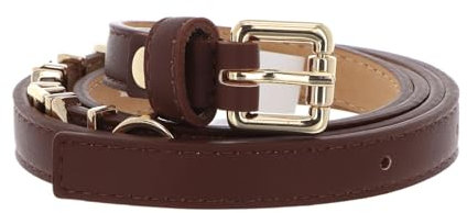 Valentino Gürtel Emma Winter Belt W100 Caffé/Oro braun kürzbar