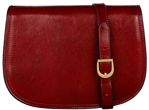 Time Resistance Leder Umhängetasche Damen - Messenger Bags - Schultertasche - Ledertasche - Damen Tasche - Crossbody Bag